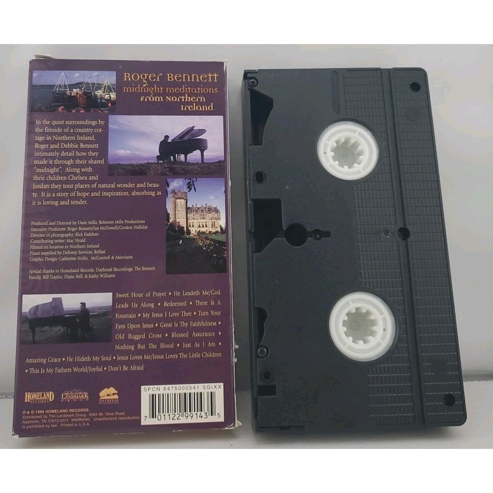 Roger Bennett Midnight Meditations From Northern Ireland (VHS, 1998)