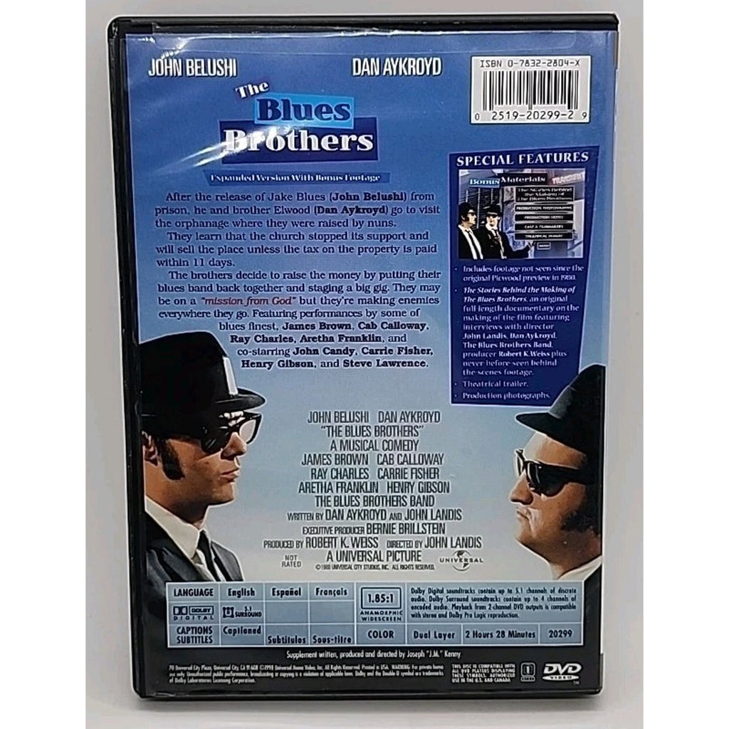 The Blues Brothers (DVD, 1980)