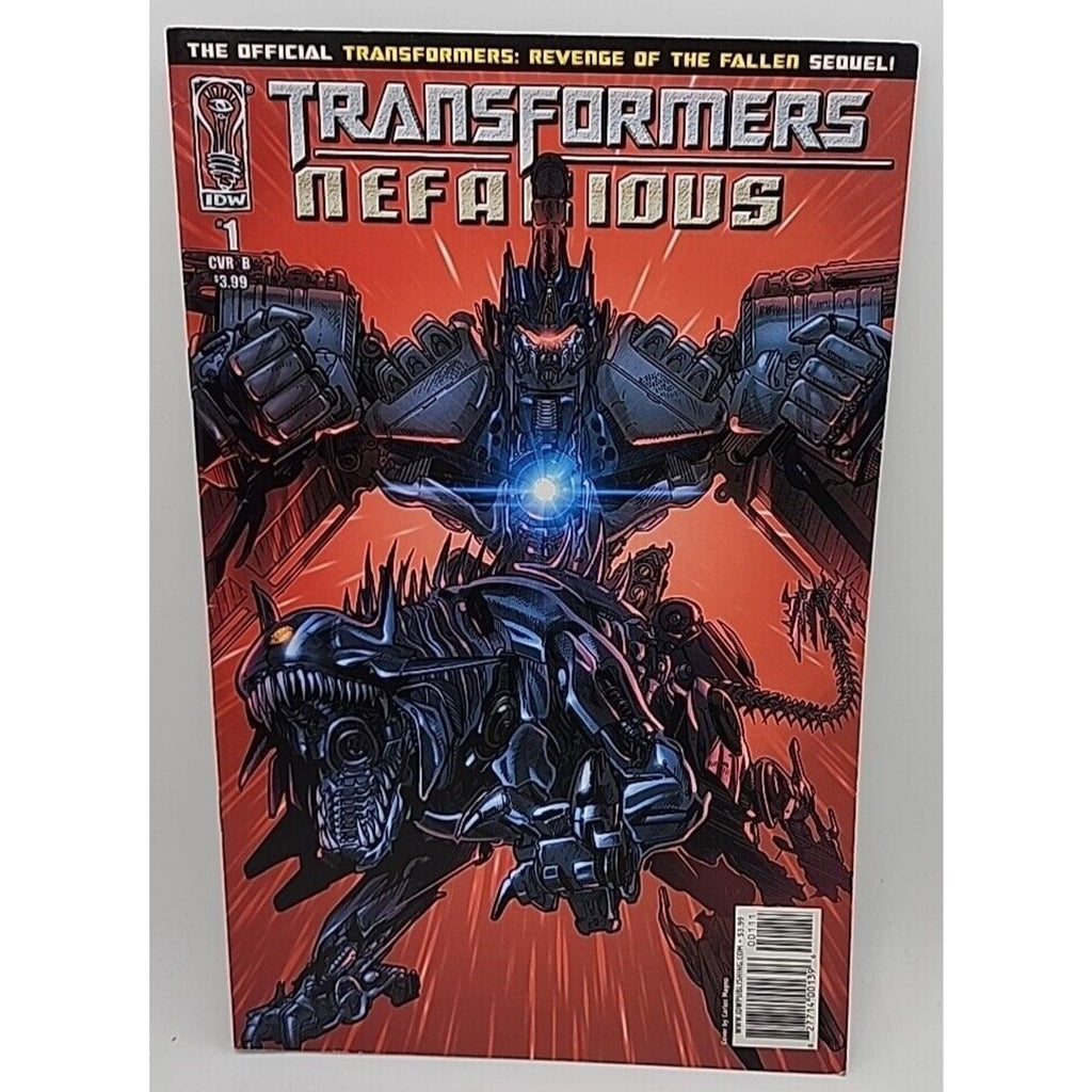 Transformers Nefarious #1B Idw Comics 2010