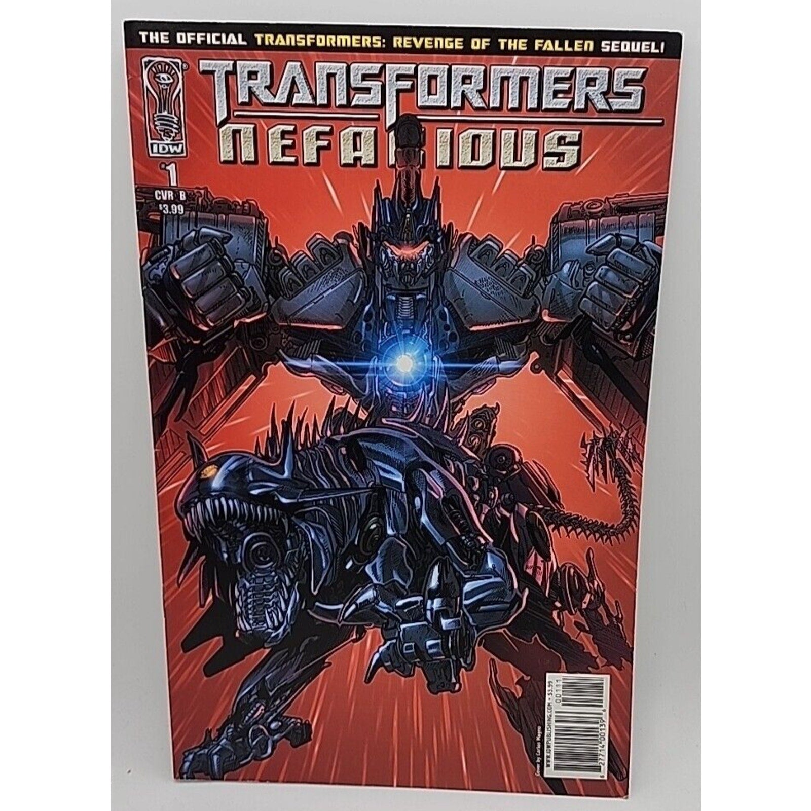 Transformers Nefarious #1B Idw Comics 2010