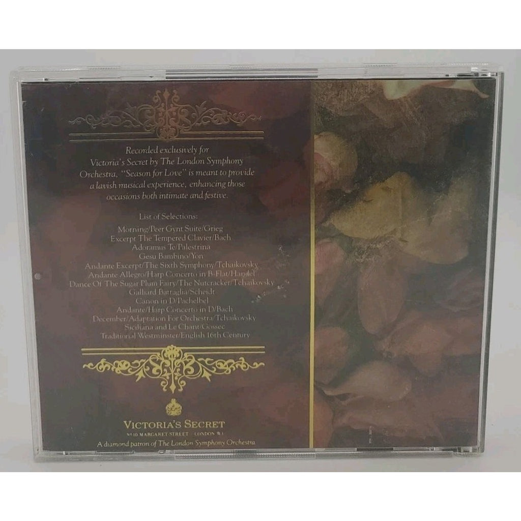 Season for Love by the London Symphony Orchestra Volume 3 CD Victoria's Secret