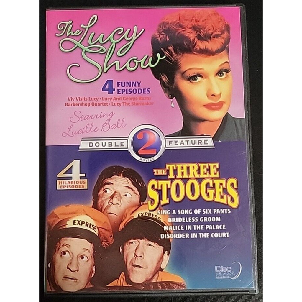 The Lucy Show (4 Episodes) & The Three Stooges (DVD) Double Feature