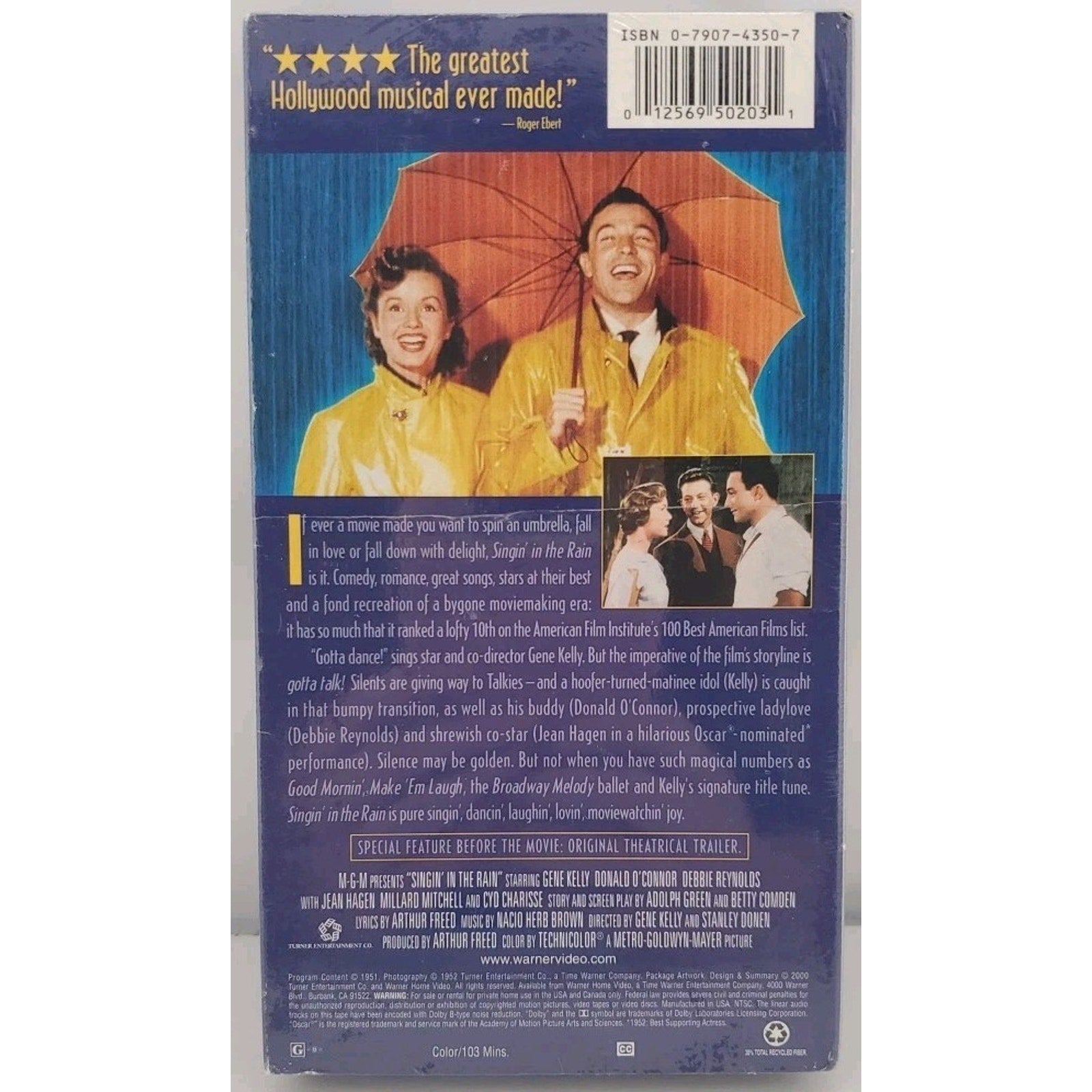 Singin in the Rain (VHS, 2000) *Brand New*
