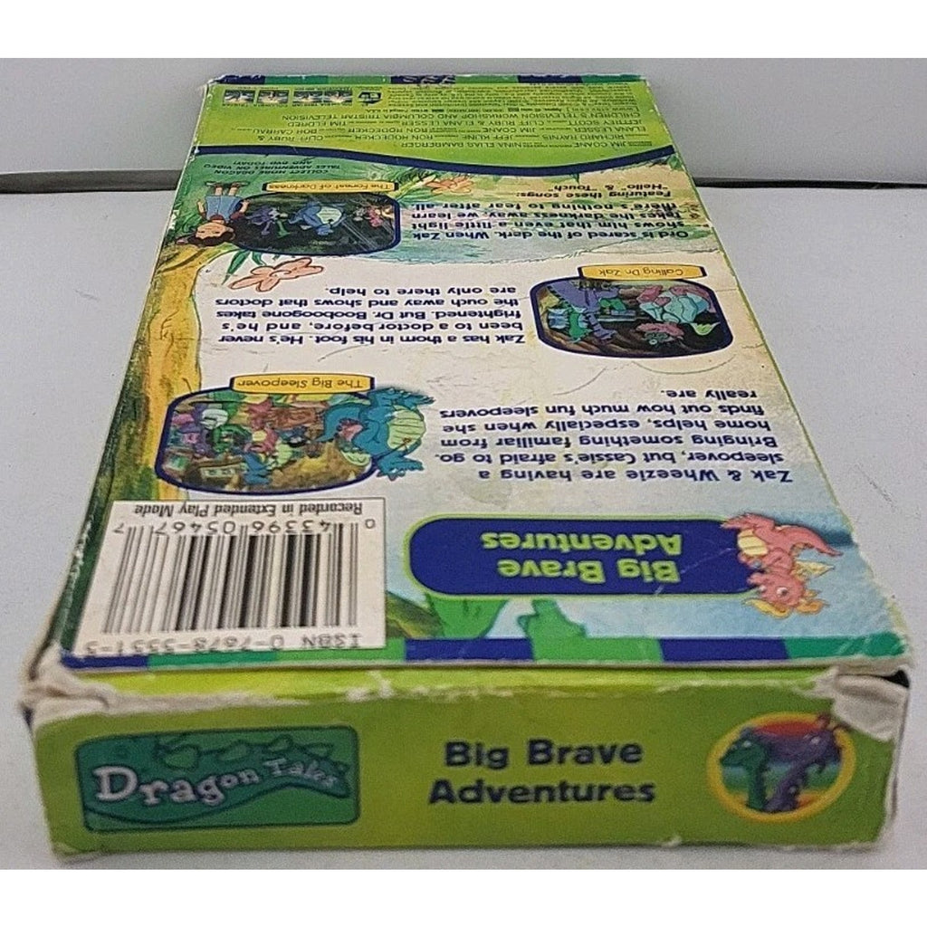 Dragon Tales - Big Brave Adventures (VHS, 2000)