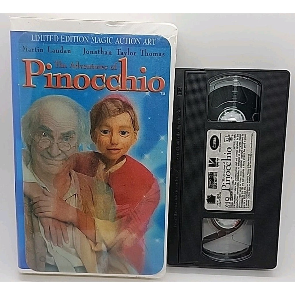 The Adventures of Pinocchio (VHS, 1996, Clamshell)
