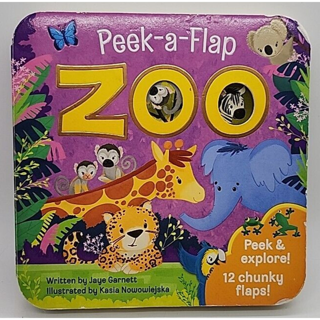 Zoo by Jaye Garnett (2016, Children's Board Books)
