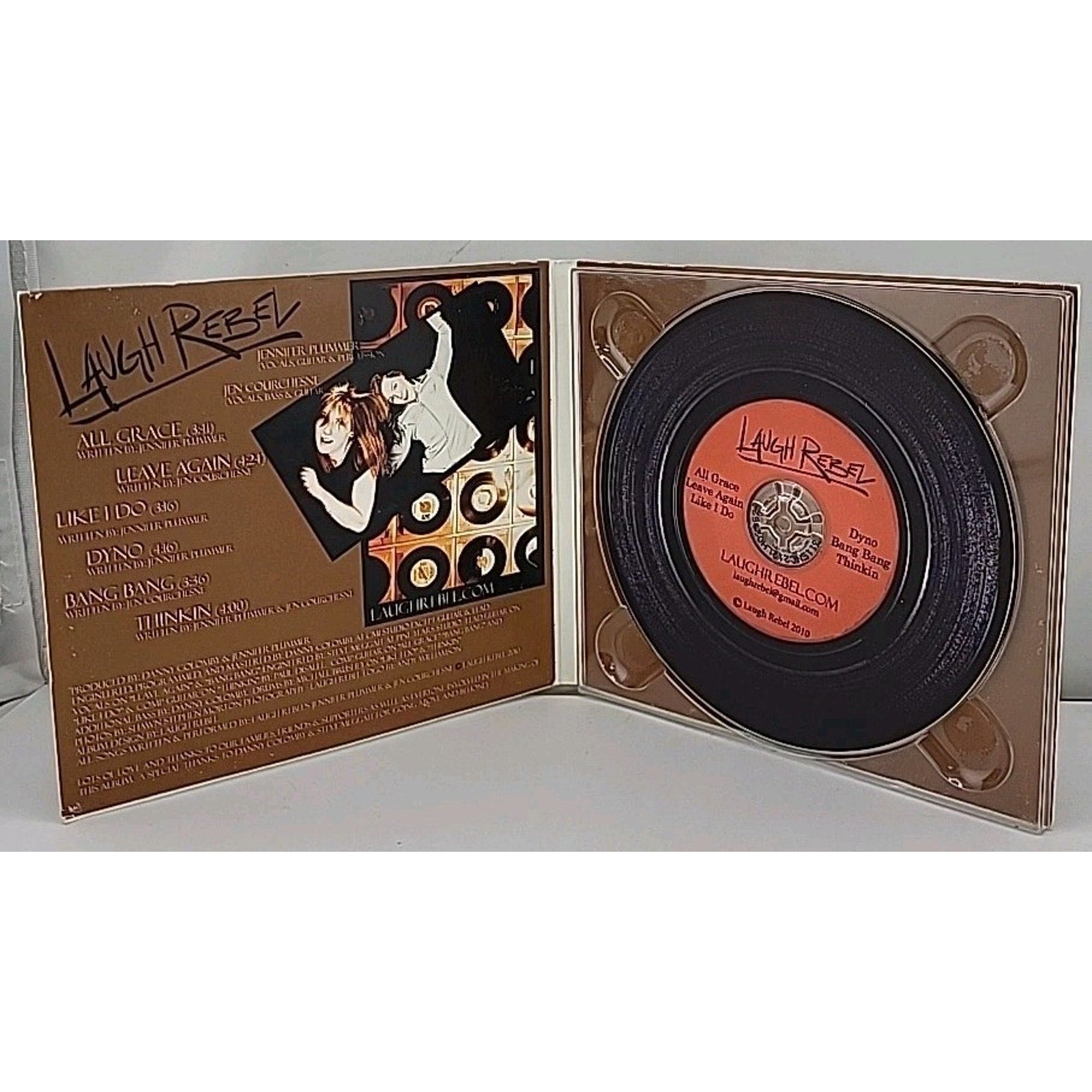 Leave Again [Digipak] by Laugh Rebel (CD, 2010, Auroras Blessing Records)