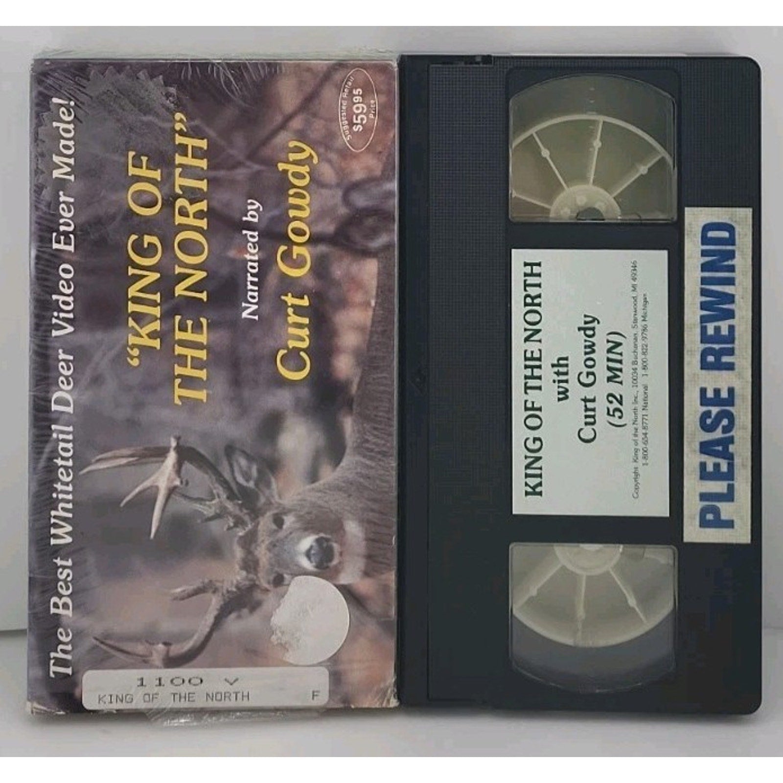 King Of The North With Curt Gowdy VHS