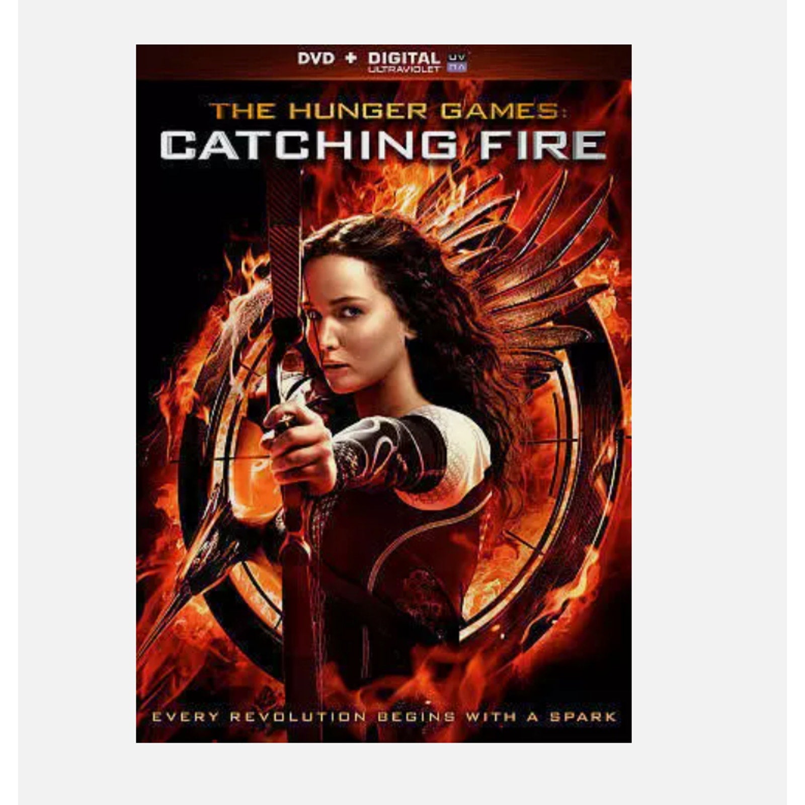 The Hunger Games: Catching Fire (DVD, 2014, Includes Digital Copy)