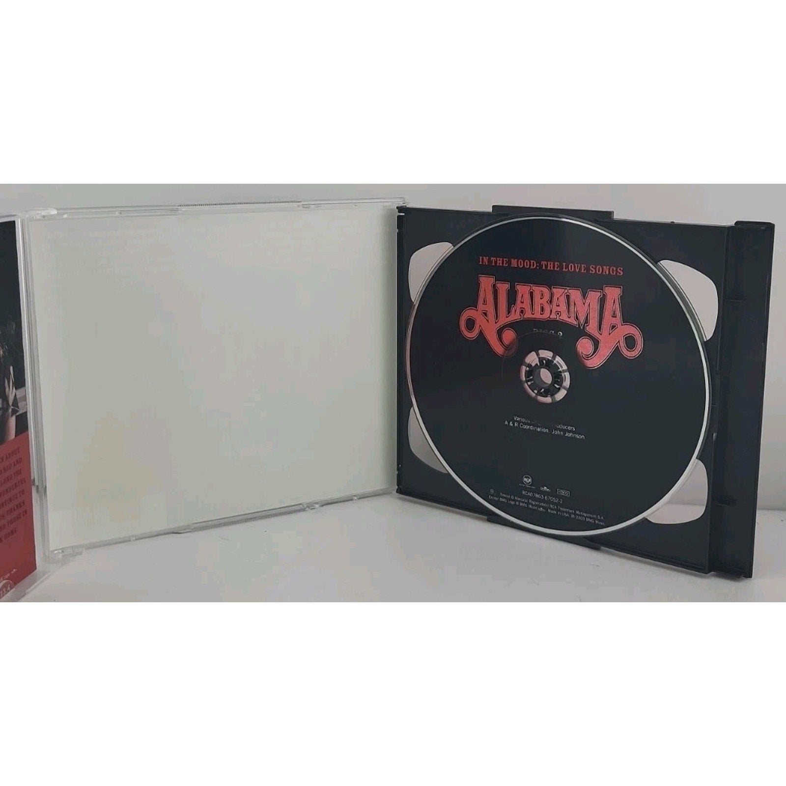 Alabama CD In The Mood: The Love Songs 2 Disc Set Country Fallin’ Again