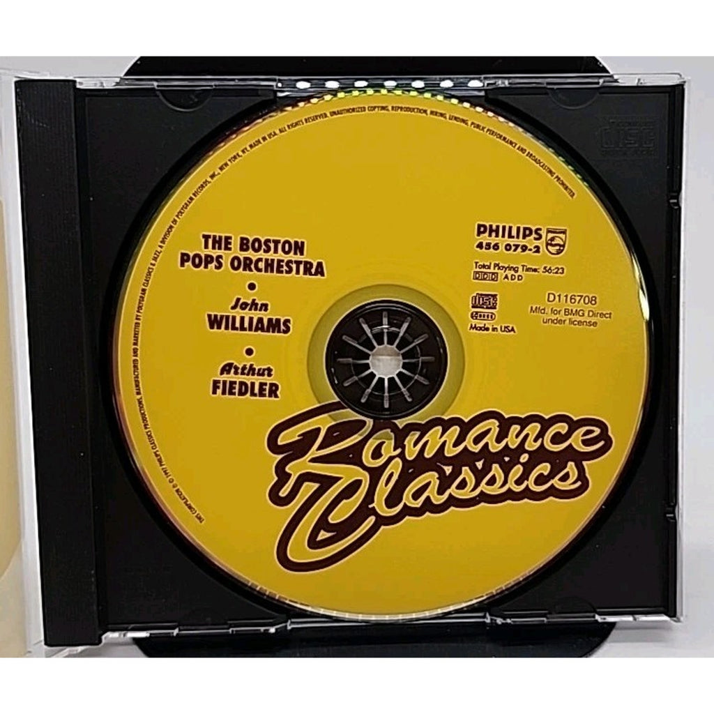 Romance Classics The Boston Pops Orchestra John Williams/Arthur Fiedler (CD 1997