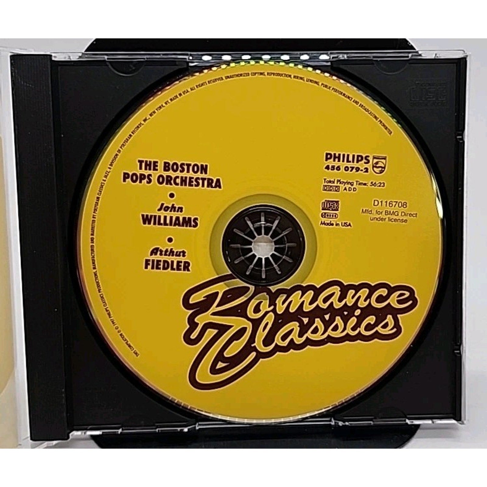 Romance Classics The Boston Pops Orchestra John Williams/Arthur Fiedler (CD 1997