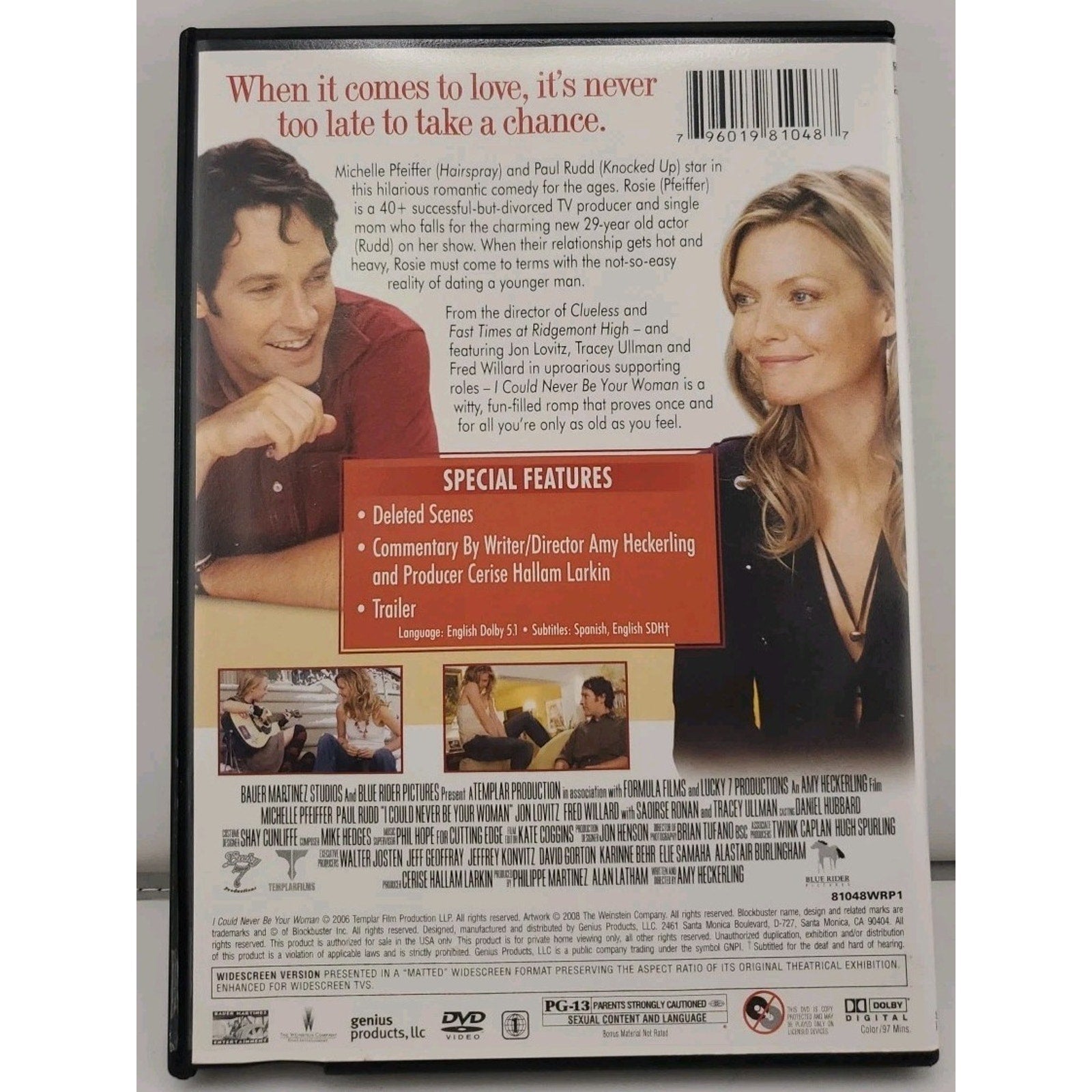 I Could Never Be Your Woman - Blockbuster Exclusive (DVD)
