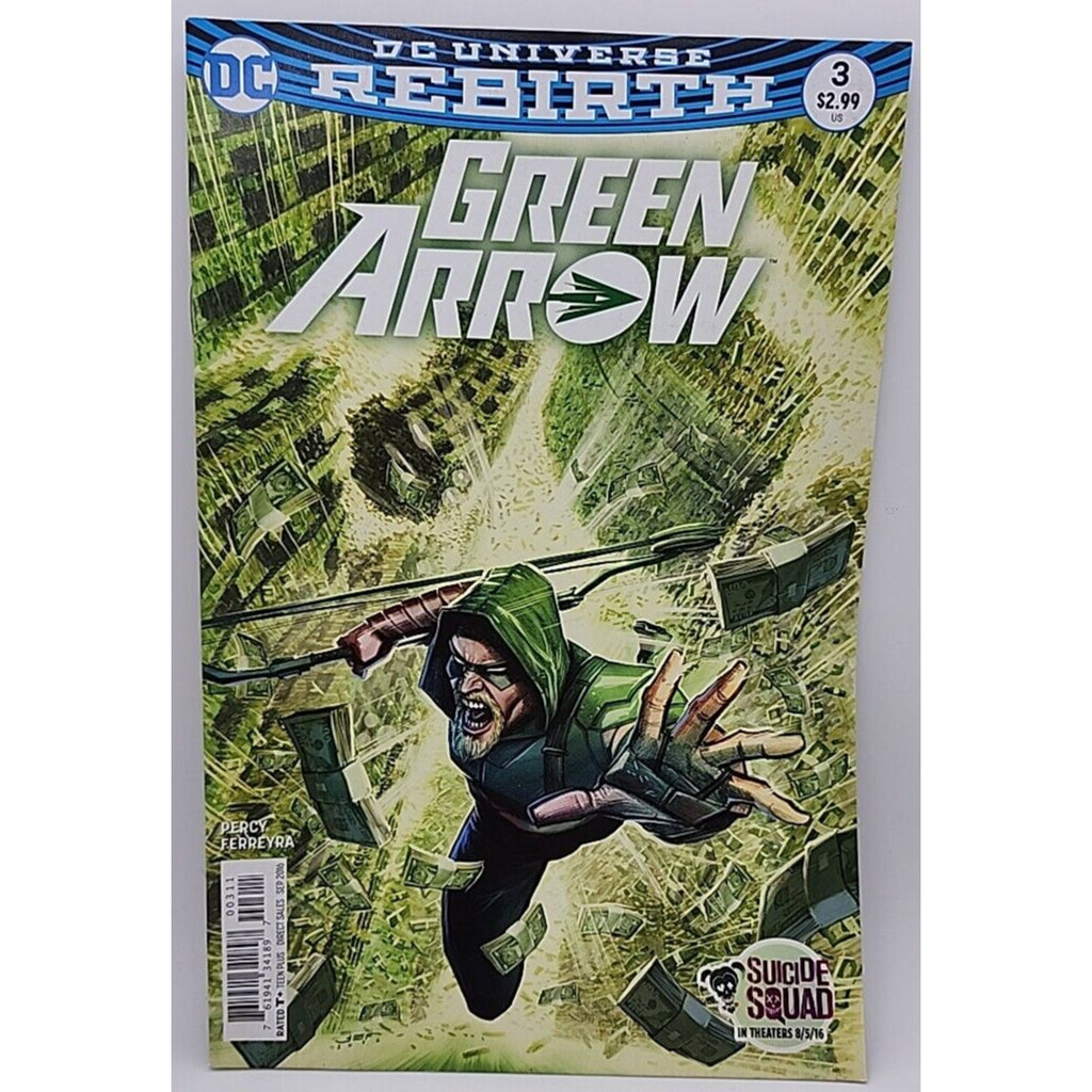 Green Arrow No 3 - 2016 DC Universe Rebirth - Comic