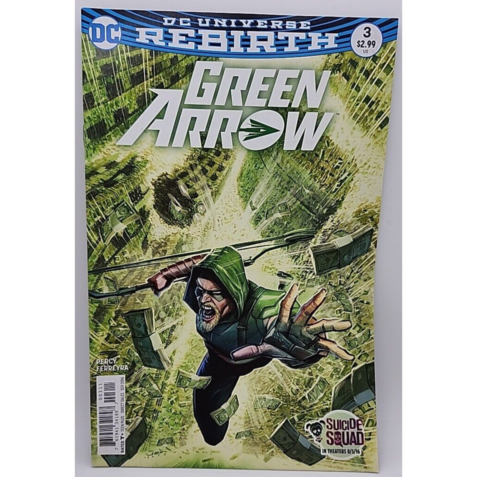 Green Arrow No 3 - 2016 DC Universe Rebirth - Comic