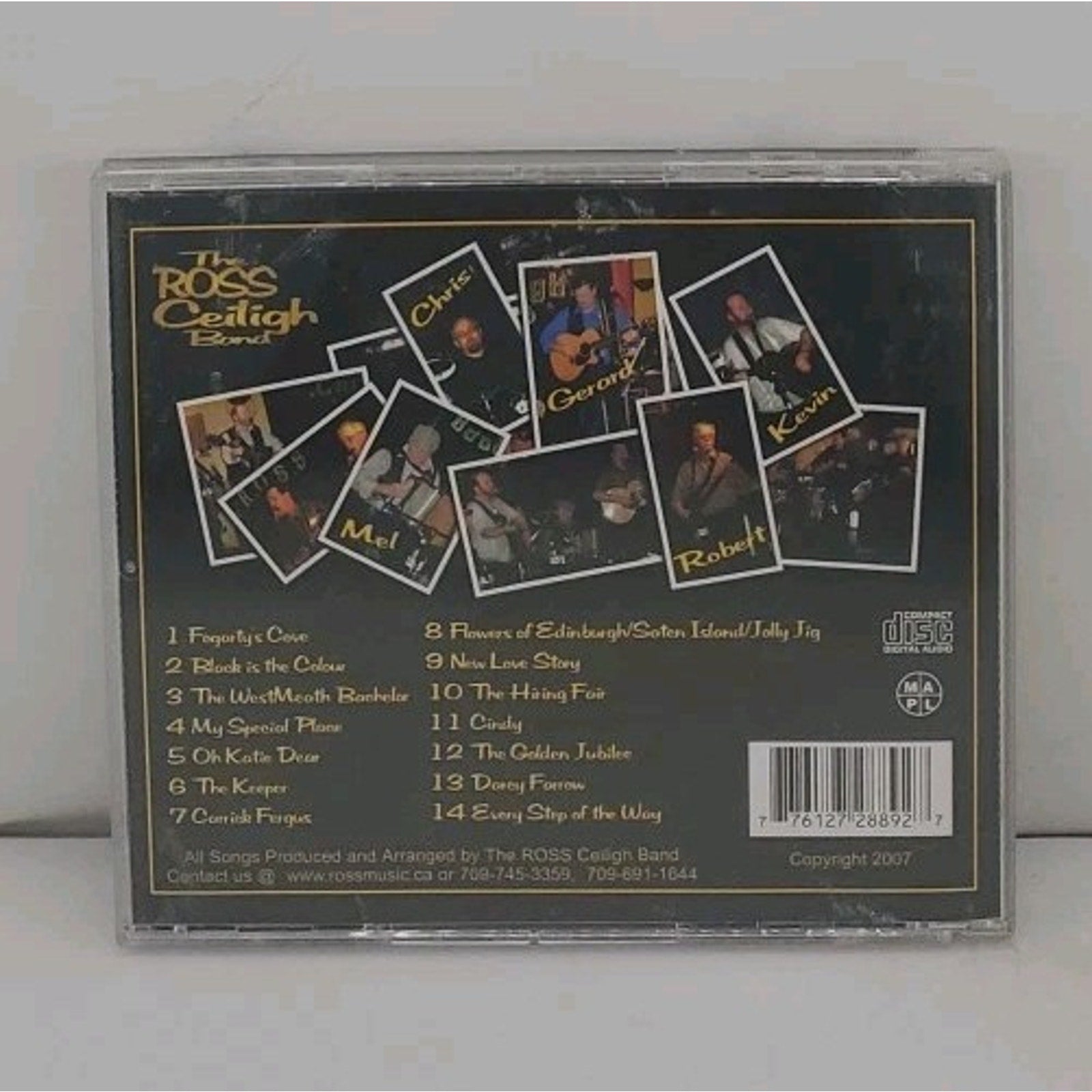 The Ross Ceiligh Band - Oh Katie Dear CDr
