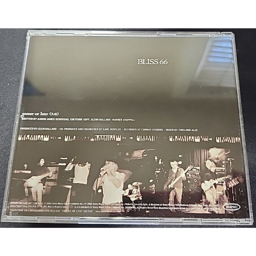 Bliss 66 Sooner Or Later - Single - (CD)