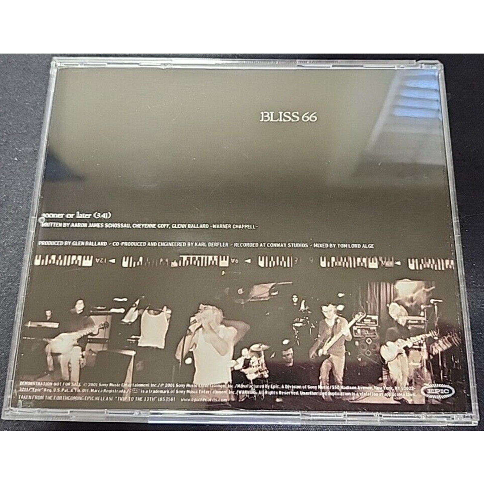 Bliss 66 Sooner Or Later - Single - (CD)