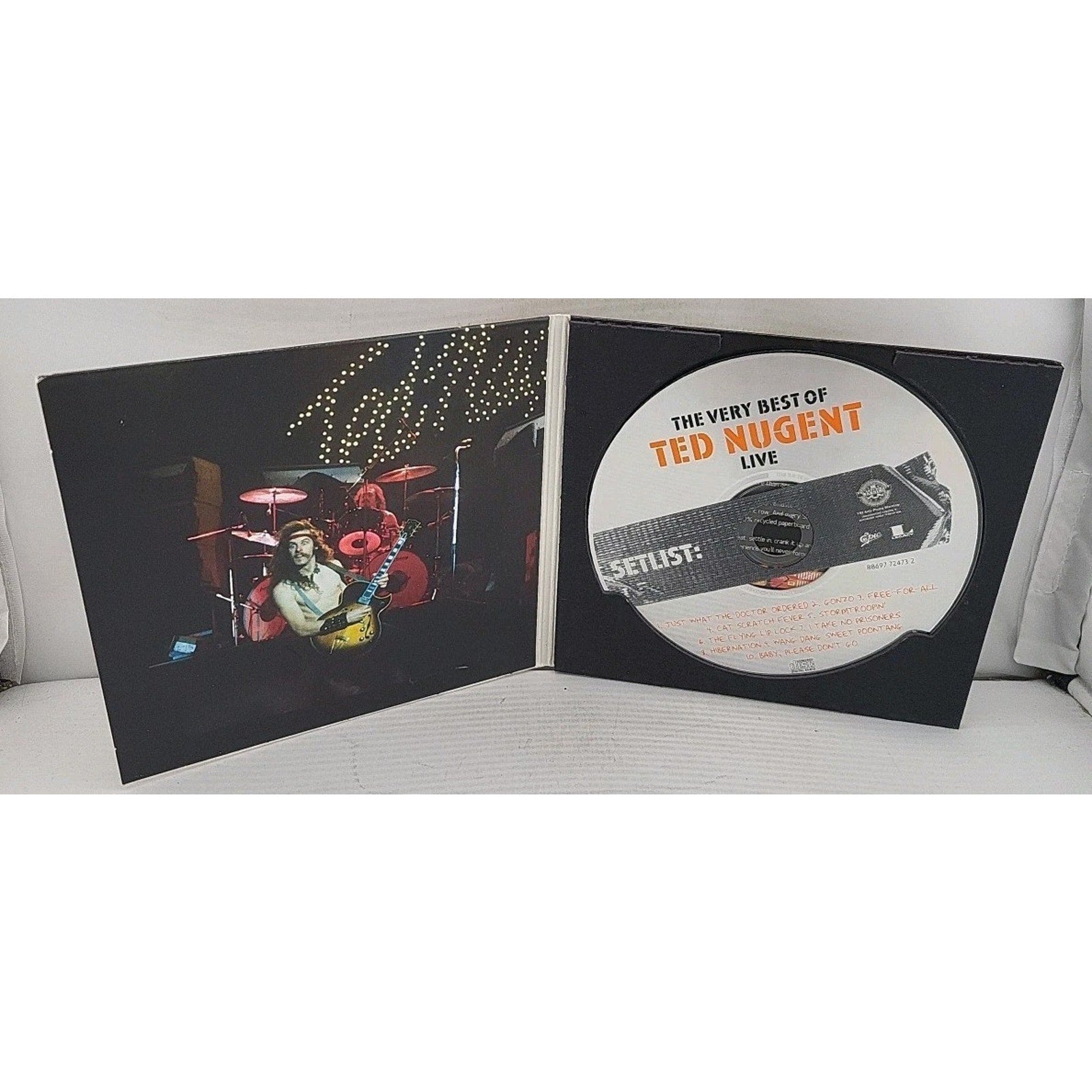 Setlist: the Very Best of Ted Nugent Live by Ted Nugent (CD, 2010)