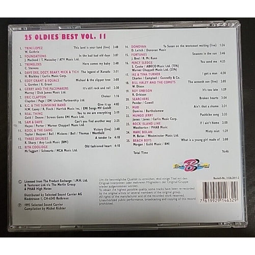 25 Oldies Best Vol. 11 CD