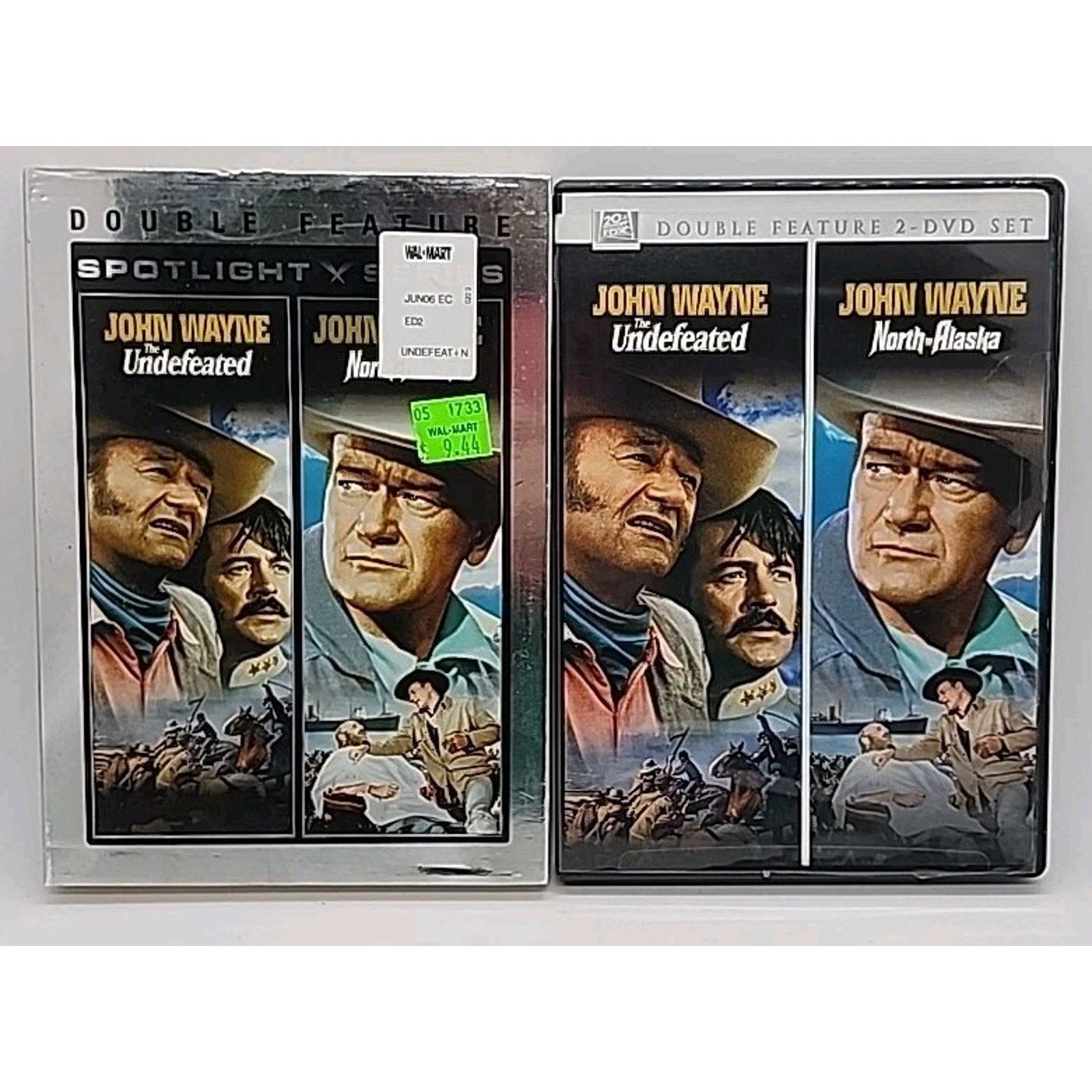 The Undefeated and North to Alaska John Wayne Double Feature (DVD, 2006)