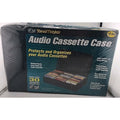 ToneMaster 30 Cassette Carrying Case Black Nylon w/ Front Pocket Carrying Strap