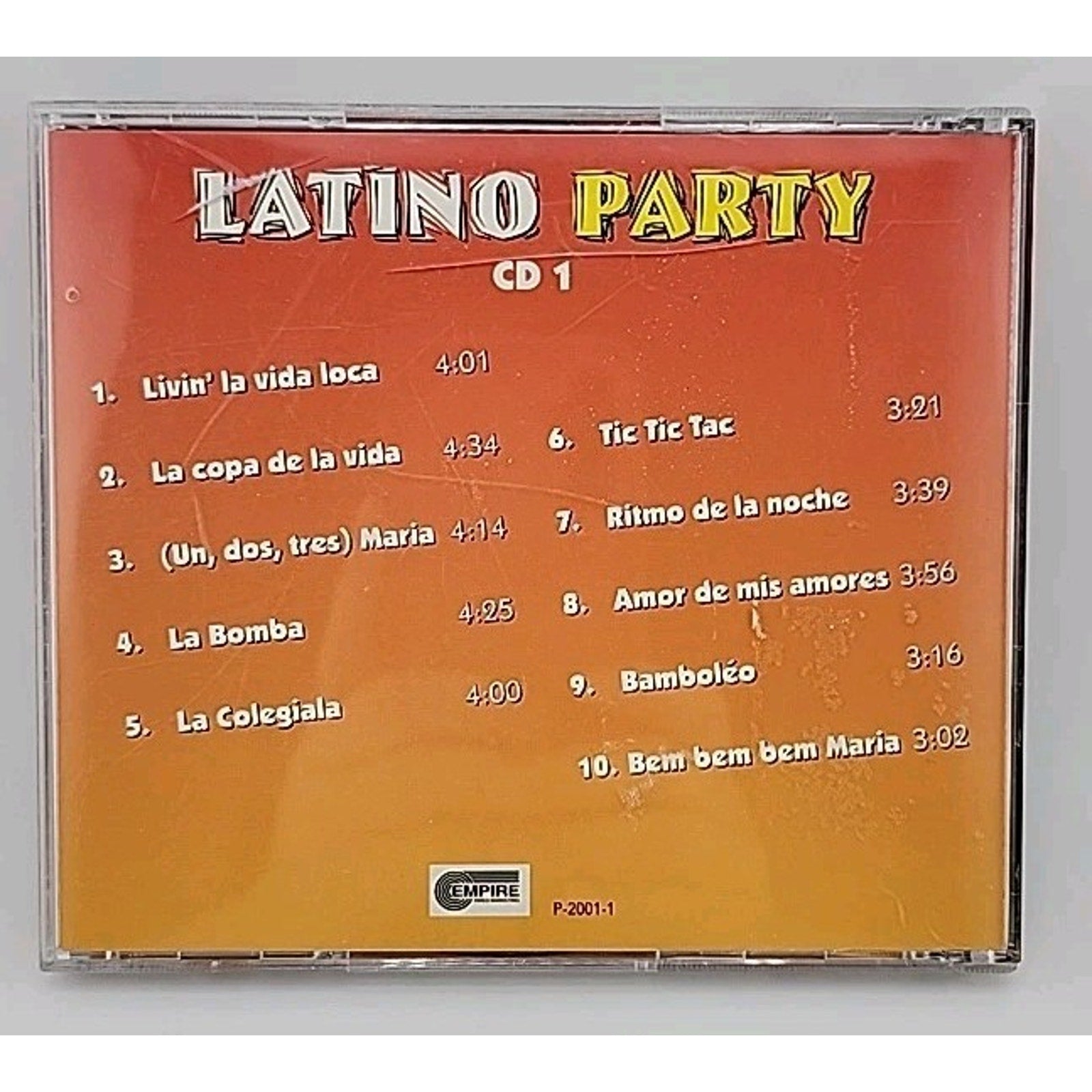 Latino Party Cd 1