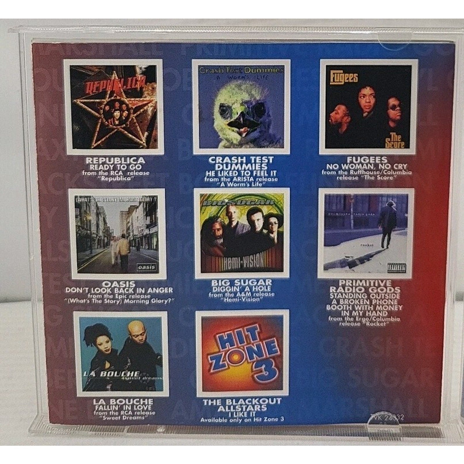 Hit Zone 3 Music Compilation CD Album