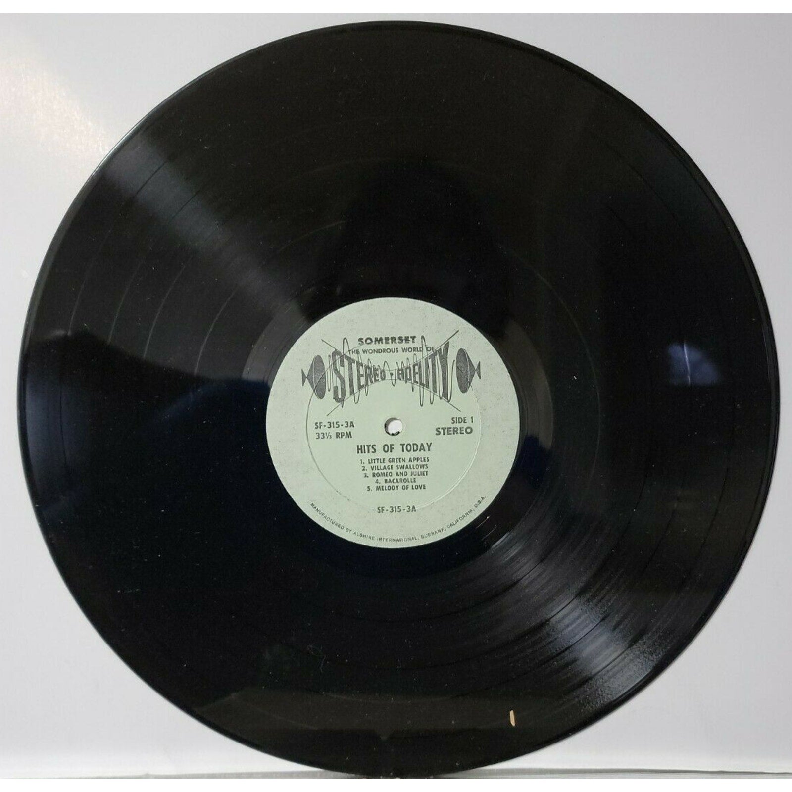 Various - Hits Of Today Vinyl (3)(Vinyl)
