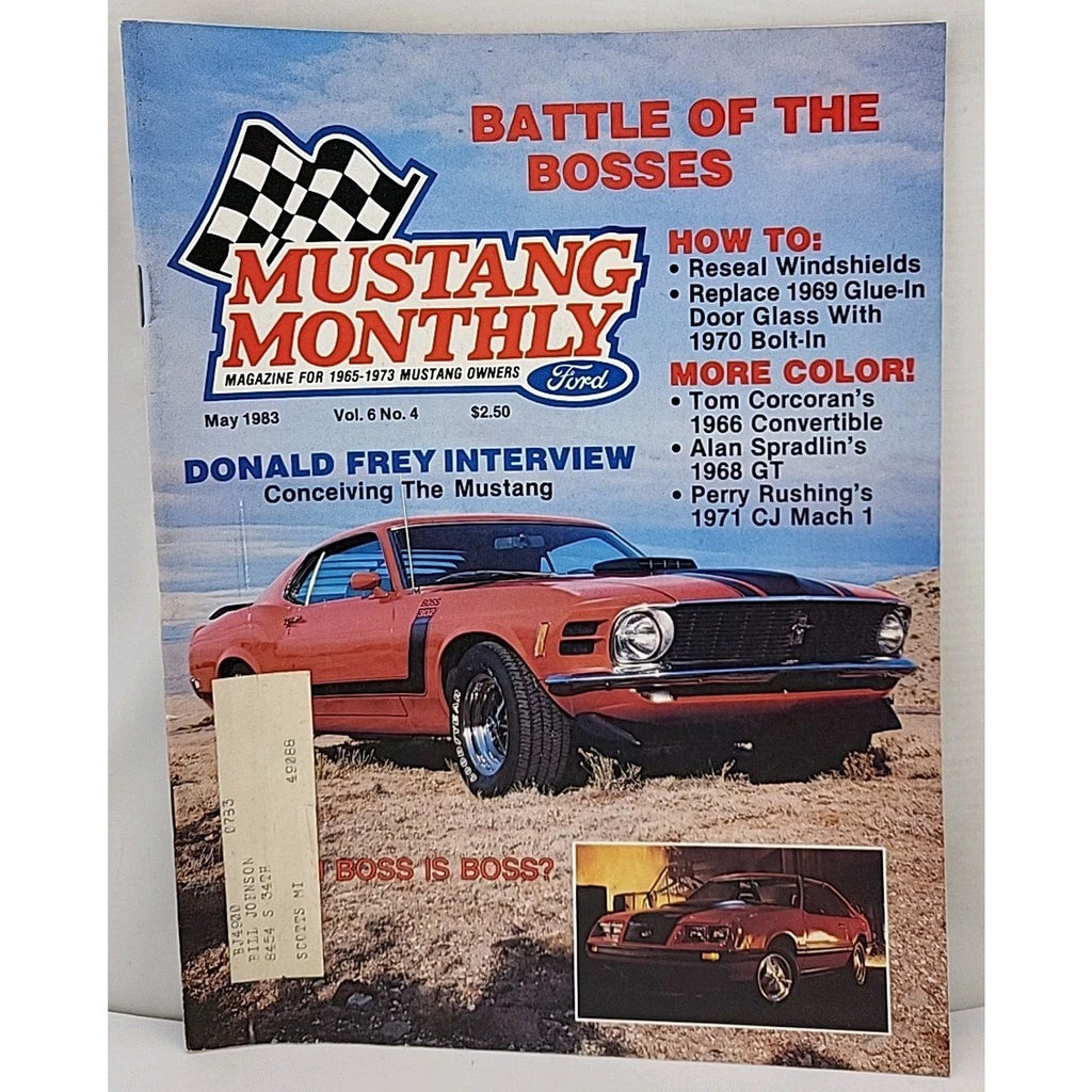 Mustang Monthly Magazine - May 1983 - Vol. 6 No. 4