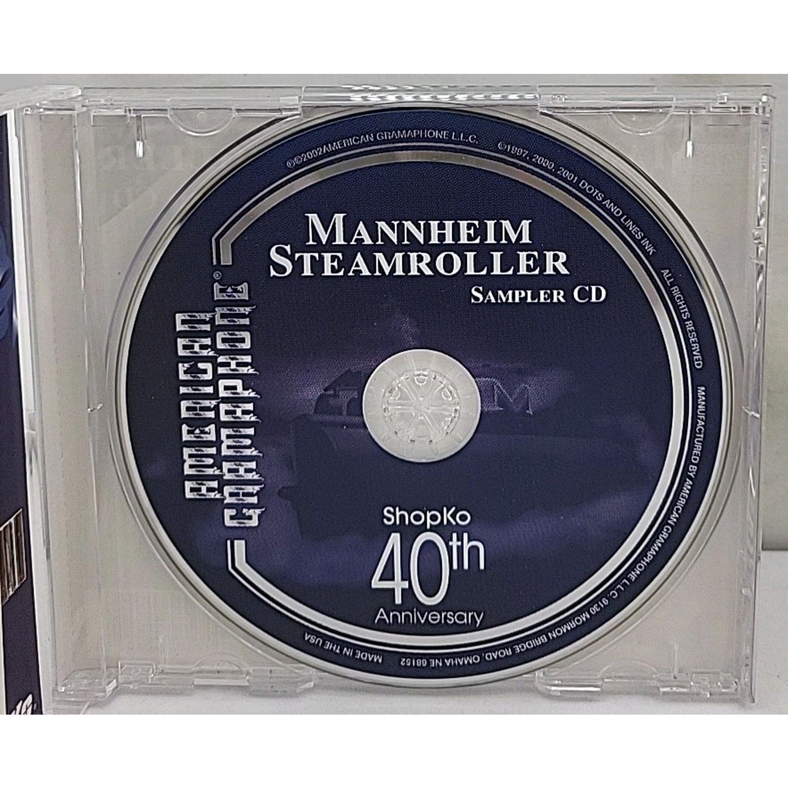 Mannheim Steamroller Sampler CD Shopko 40th Anniversary