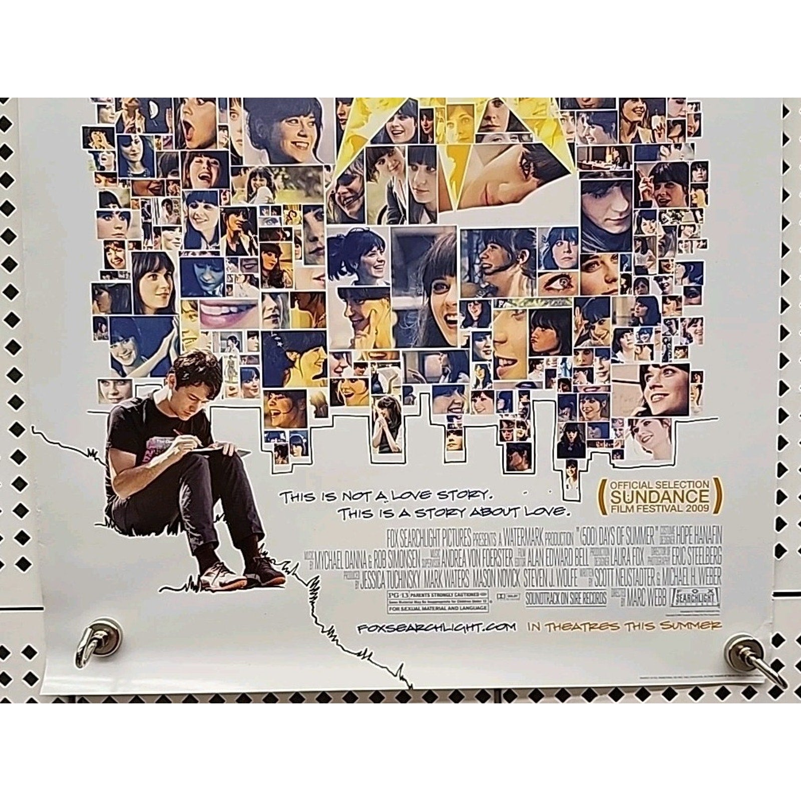 500 Days Of Summer Movie Poster - 11 x 17 Joseph Gordon Levitt Zoey Deschanel