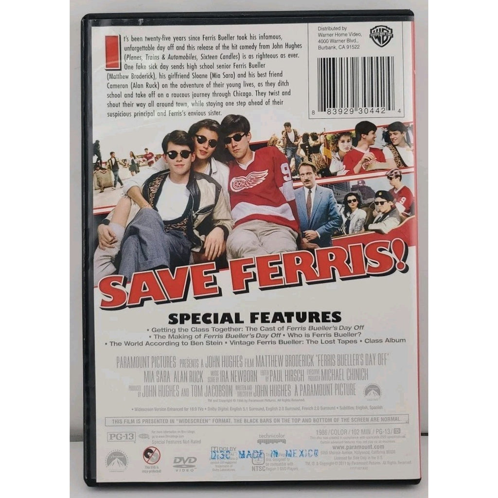 Ferris Bueller's Day Off (DVD)