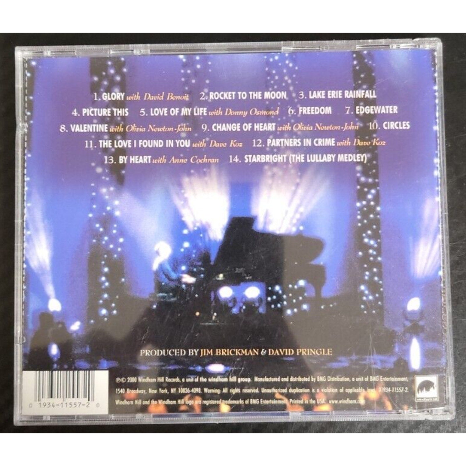 My Romance: An Evening With Jim Brickman by Jim Brickman (CD, 2000)