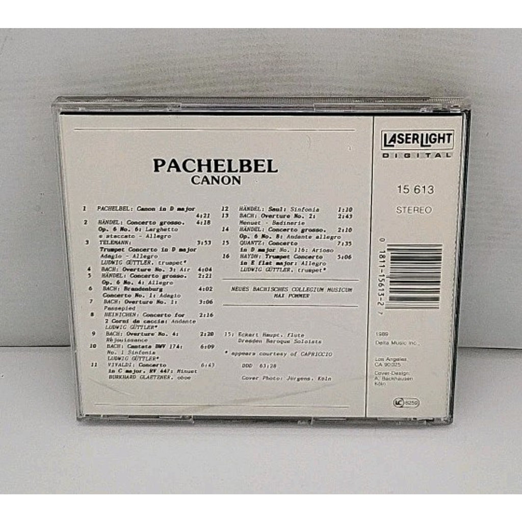 Canon/Baroque Favorites by Pachelbel / Pommer / Bcm / Vivaldi / Haydn (CD, 1989)