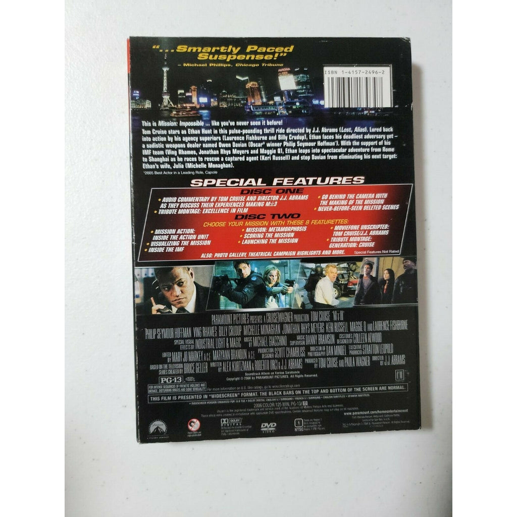 Mission: Impossible III (Two-Disc Collector's Edition) DVD w/Slipcover