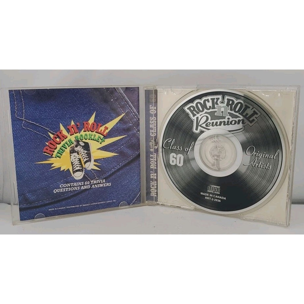 Rock n' Roll Reunion: Class of 60 by Various Artists (CD, 1997, Madacy)