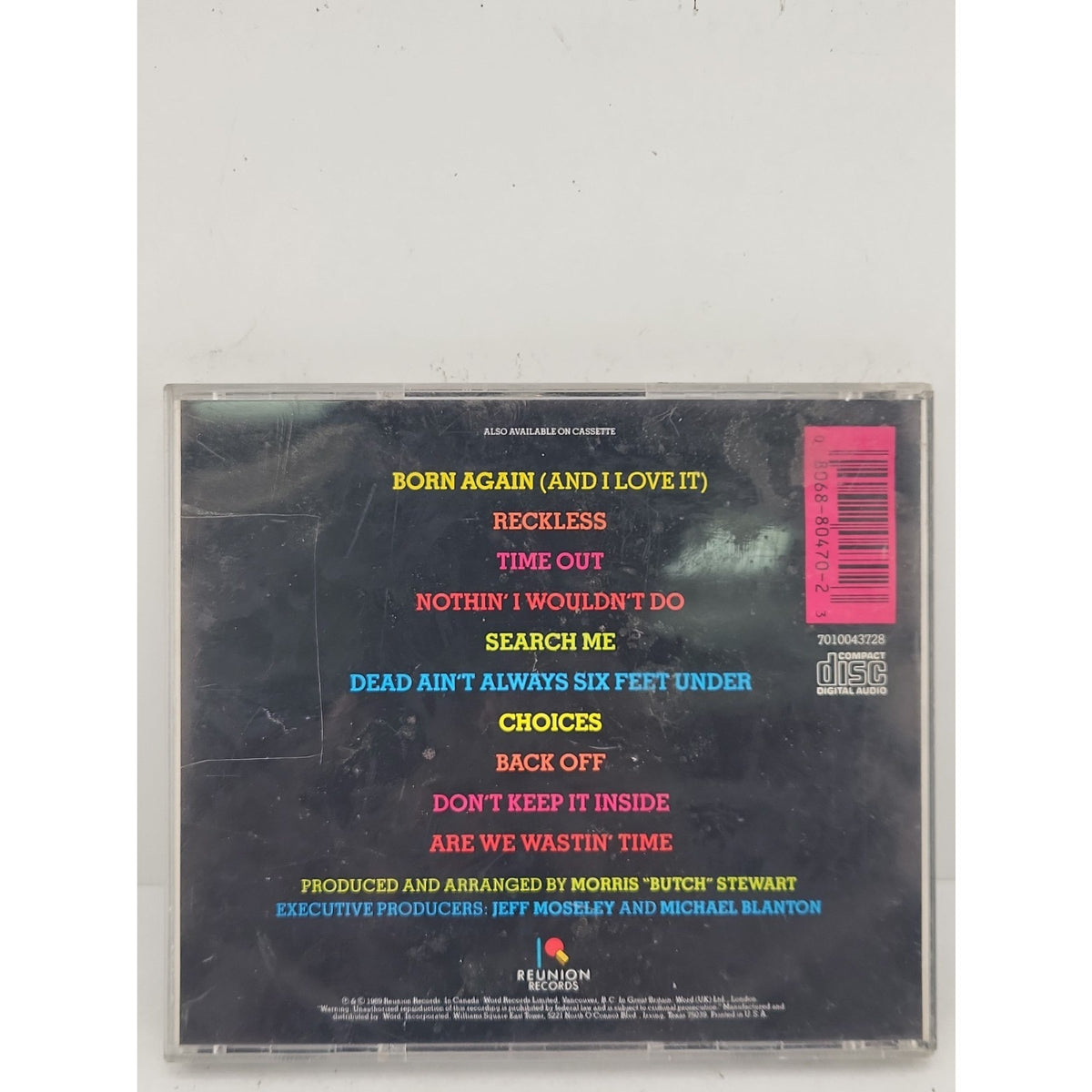 Recess - Recess CD (1989, Reunion Records) Christian Pop Rock
