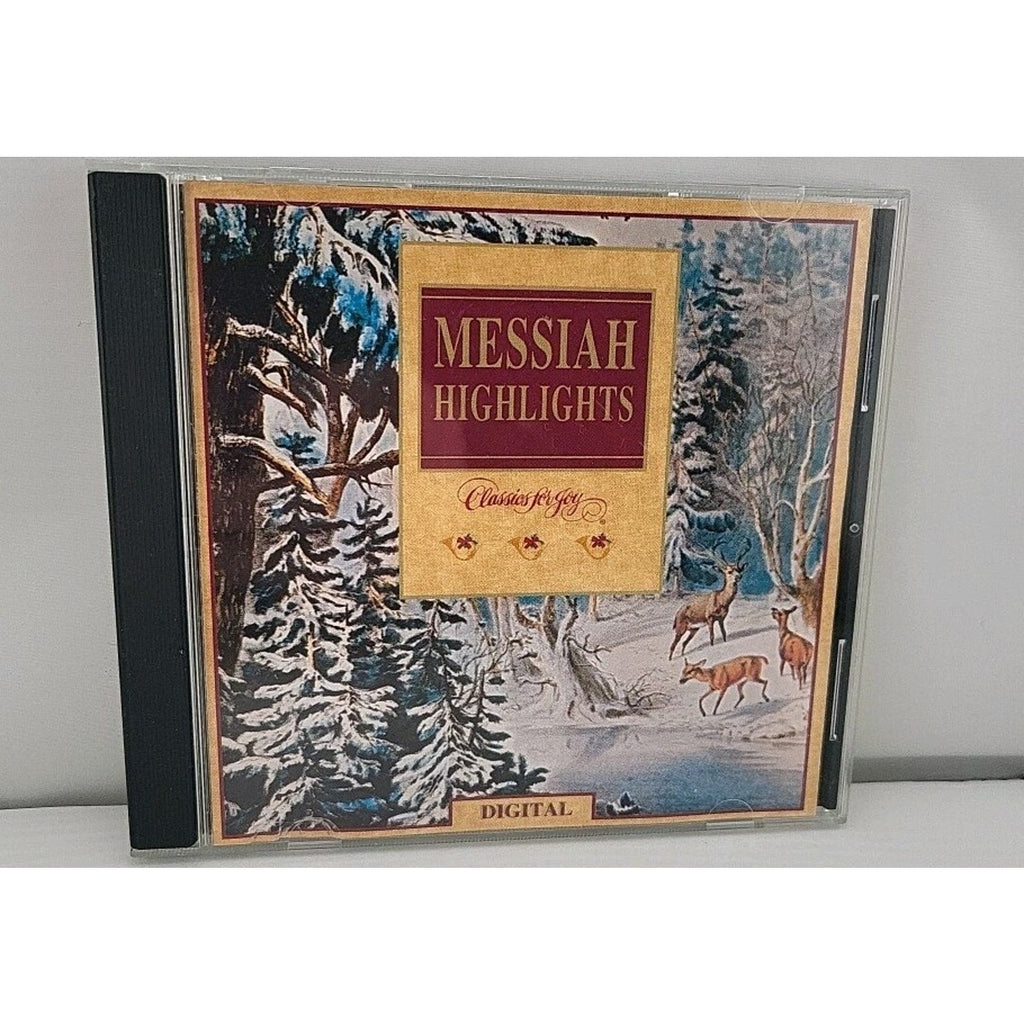 Messiah Highlights Classics for Joy Christmas Carols Audio Music CD