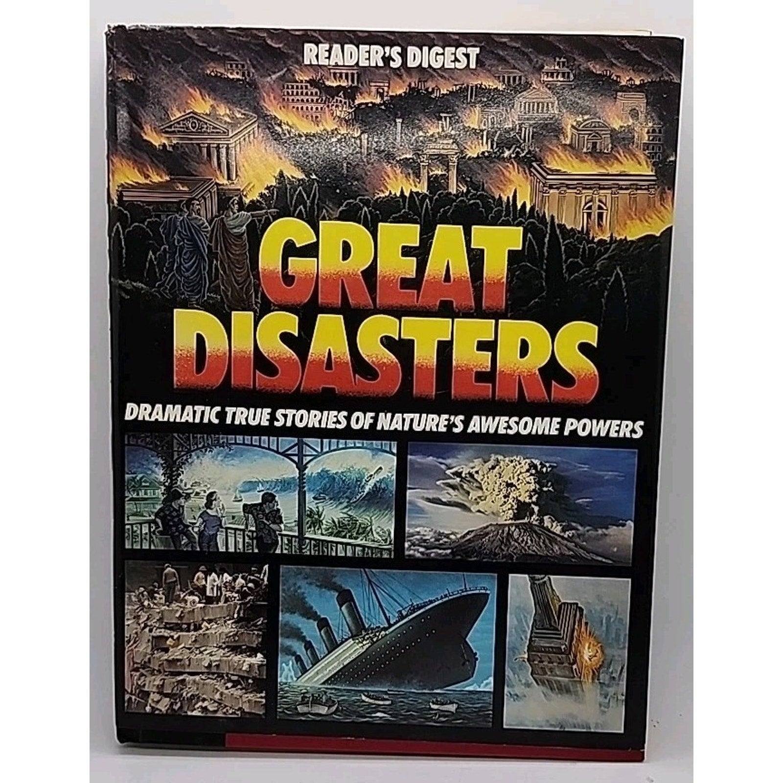 Great Disasters by Reader's Digest Hardback Book - True Stories Of Natural