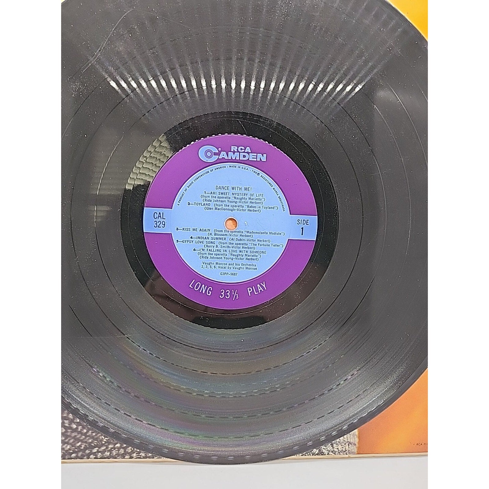 Vaughn Monroe Dance With Me (Record)