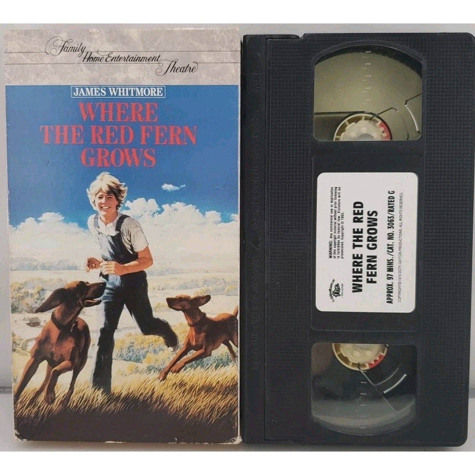 Family Home Where the Red Fern Grows (1974) (VHS)