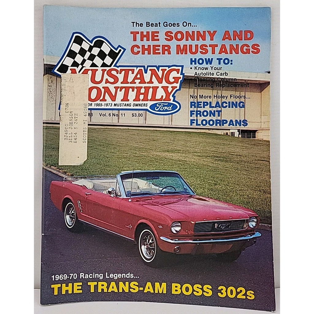 Mustang Monthly Magazine - December 1983 - Vol. 6 No. 11