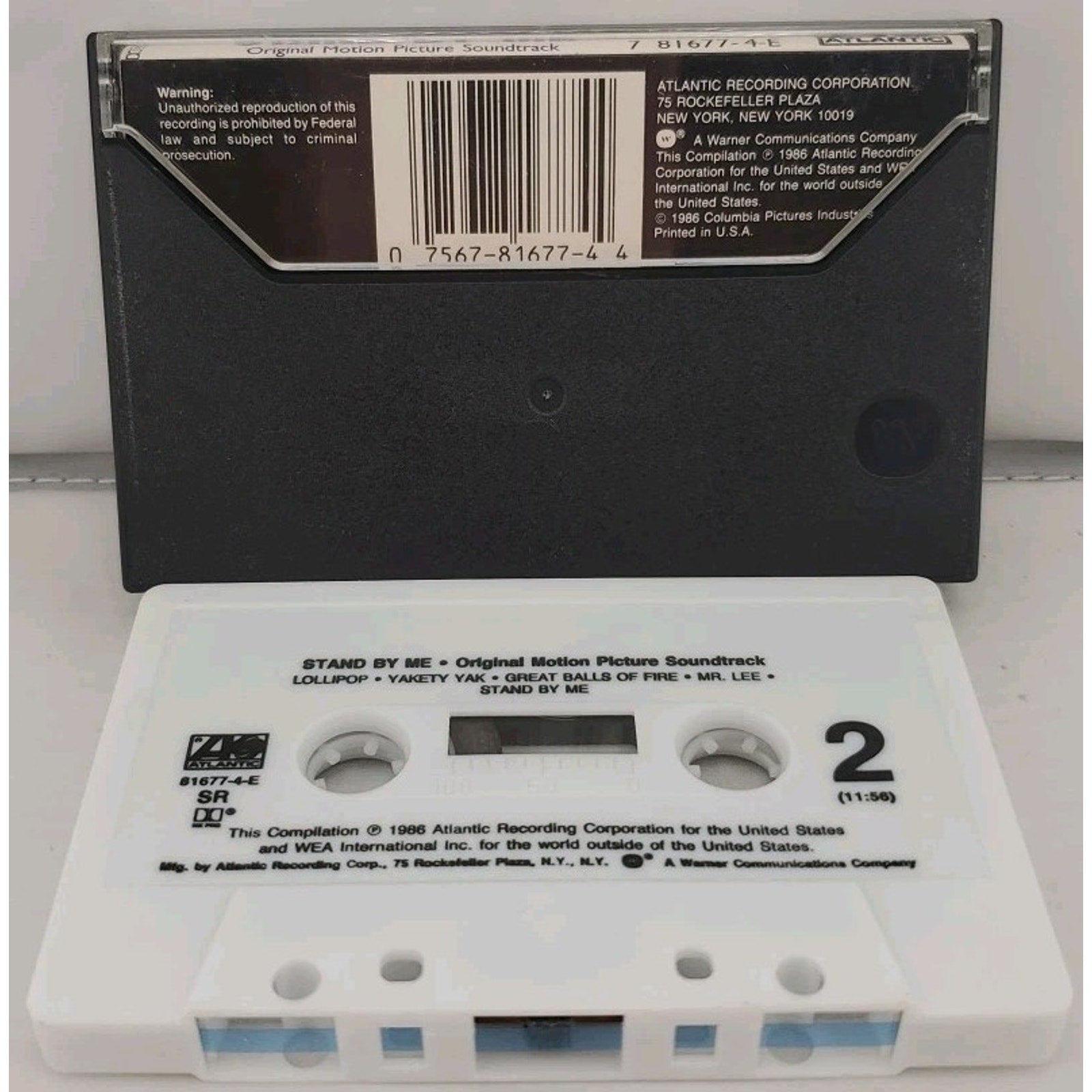 Stand by Me by Original Soundtrack (Cassette, Nov-1986, Atlantic (Label))
