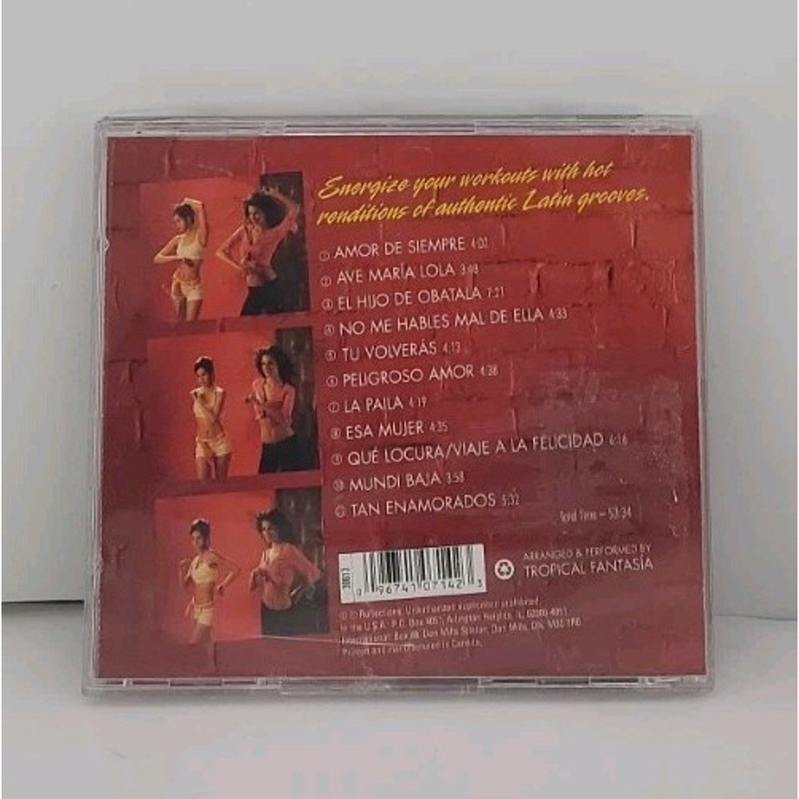 Cardio Salsa by Tropical Fantasia (CD, 2009)
