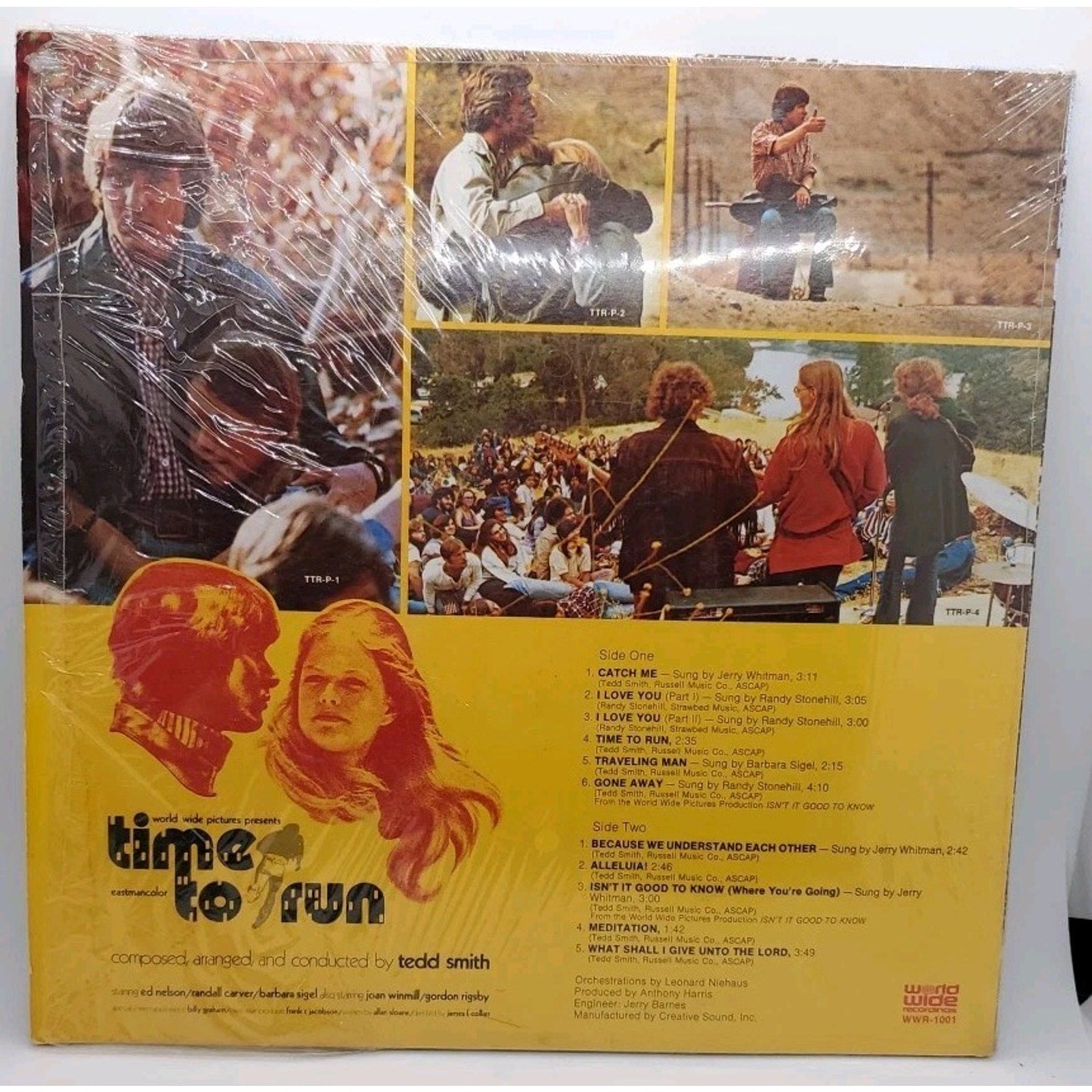 Time To Run (Original Motion Picture Soundtrack) (Record)