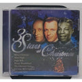 3 Stars of Christmas CD Crosby Cole and Sinatra 1990s 18 Song Celebrity Album