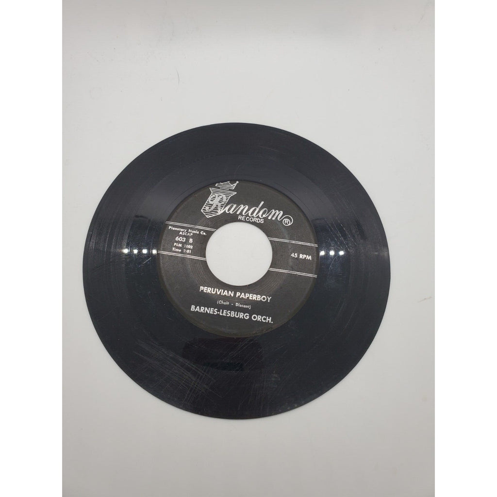 Barnes -Lesburg Orch - Peruvian Paperboy/Why Not