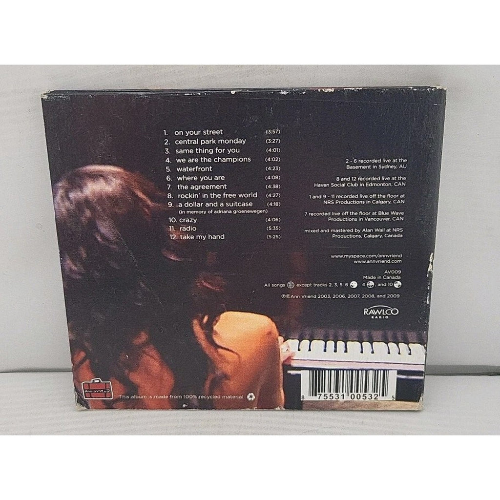 Closer Encounters by Ann Vriend (CD, 2009)