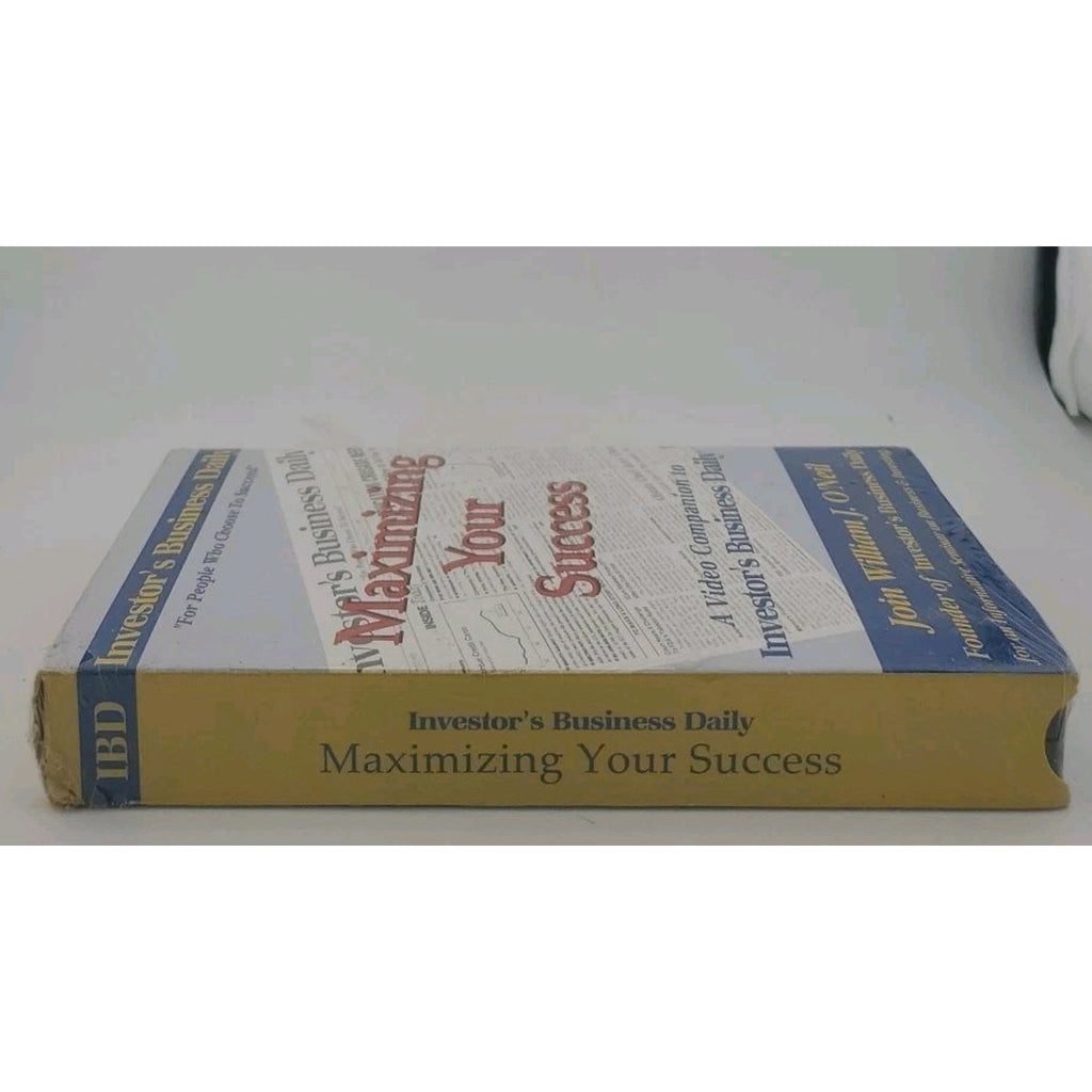 Maximizing Your Success (VHS) *Brand New*